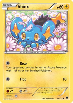 Shinx 044  - Reverse Holofoil XY  BREAKpoint - Common