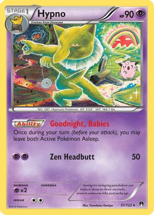 Hypno 051  XY  BREAKpoint - Rare