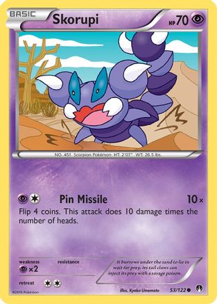 Skorupi 053  XY  BREAKpoint - Common