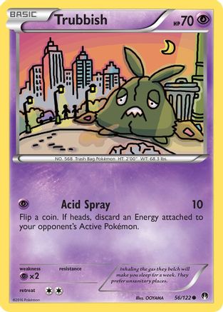 Trubbish 056  XY  BREAKpoint - Common