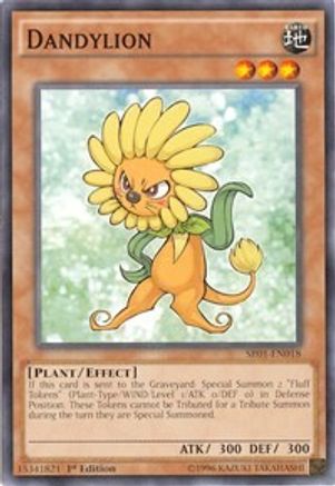 Dandylion (SR01-EN018) - Structure Deck: Emperor of Darkness Unlimited