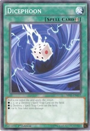 Dicephoon (SR01-EN032) - Structure Deck: Emperor of Darkness Unlimited