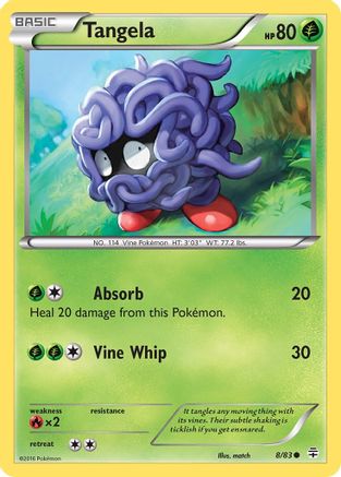 Tangela  - Reverse Holofoil Generations - Common
