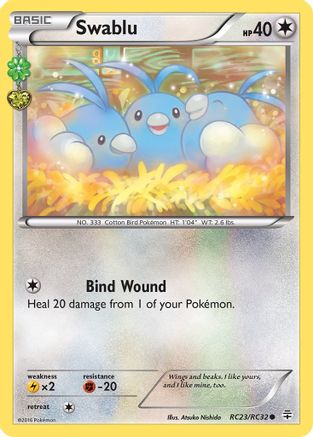Swablu RC23  Generations Radiant Collection - Common