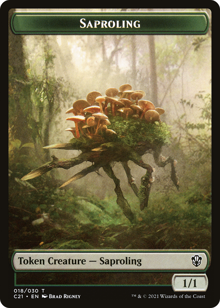 Saproling (TC21-018) - Commander 2021 Tokens