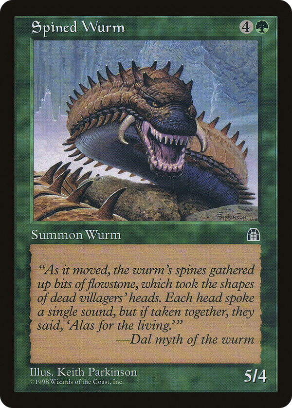 Spined Wurm (STH-) - Stronghold