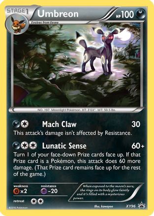 Umbreon XY96  - Holofoil XY Promos - Promo
