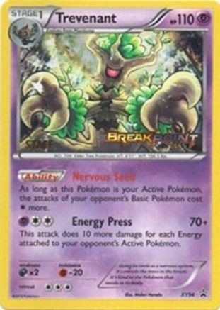 Trevenant - XY94 (Prerelease) [Staff]  - Holofoil XY Promos - Promo
