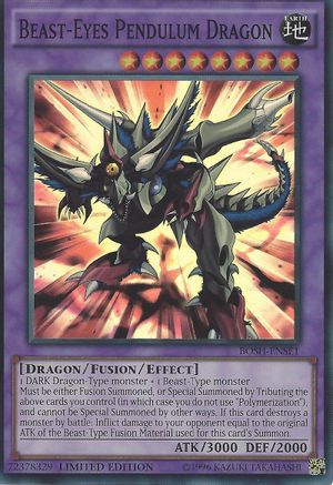 Beast-Eyes Pendulum Dragon (BOSH-ENSE1) - Breakers of Shadow Limited