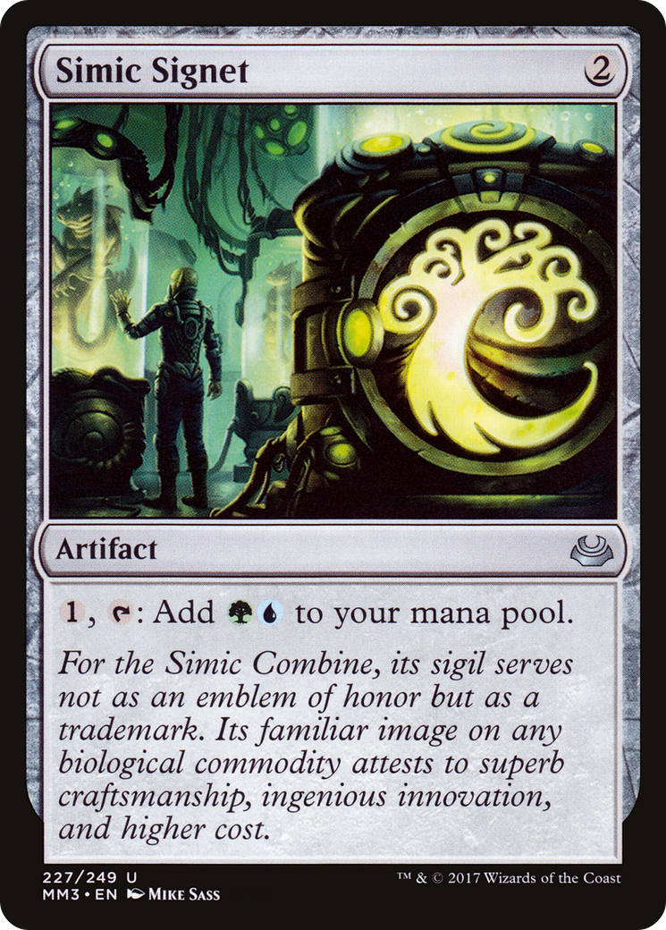 Simic Signet (MM3-227) - Modern Masters 2017