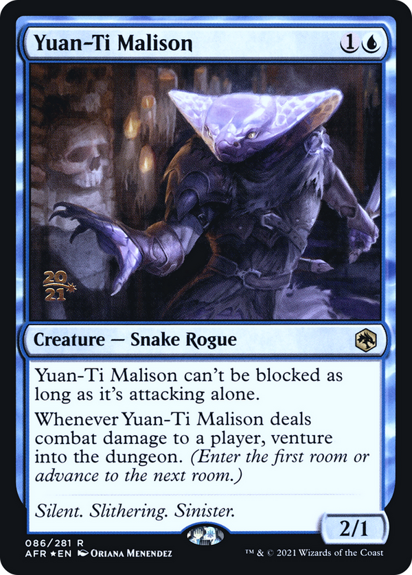 Yuan-Ti Malison (PRE-086) - Adventures in the Forgotten Realms Promos Foil