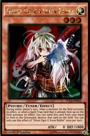 Ghost Ogre & Snow Rabbit (PGL3-EN052) - Premium Gold: Infinite Gold 1st Edition