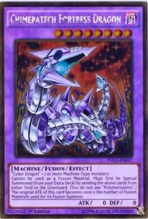 Chimeratech Fortress Dragon (PGL3-EN057) - Premium Gold: Infinite Gold 1st Edition