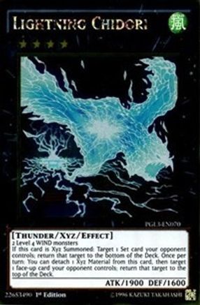 Lightning Chidori (PGL3-EN070) - Premium Gold: Infinite Gold 1st Edition