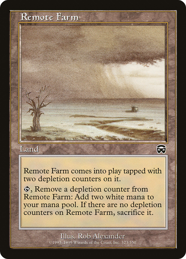 Remote Farm (MMQ-323) - Mercadian Masques Foil