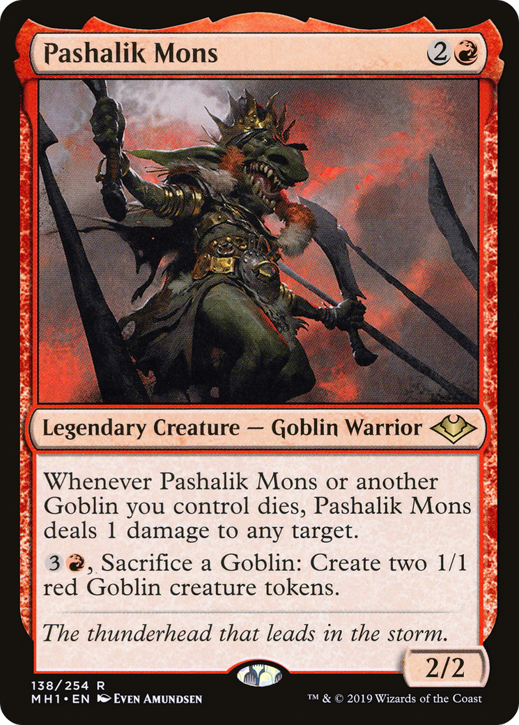 Pashalik Mons (MH1-138) - Modern Horizons Foil