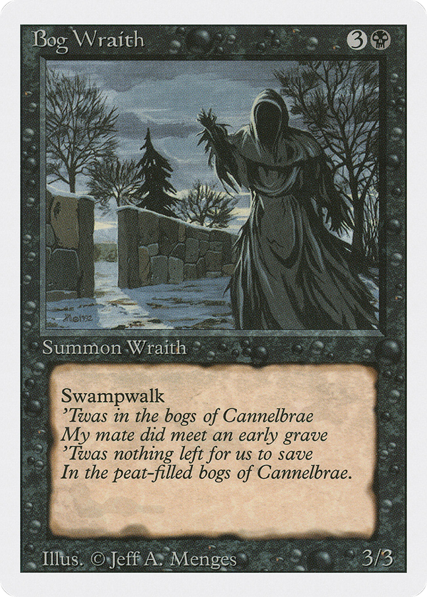 Bog Wraith (3ED-) - Revised Edition