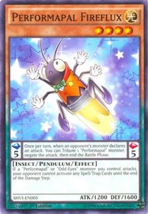 Performapal Fireflux (SHVI-EN005) - Shining Victories 1st Edition