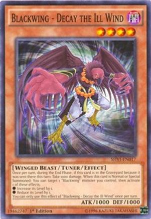 Blackwing - Decay the Ill Wind (SHVI-EN017) - Shining Victories Unlimited