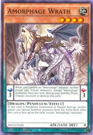 Amorphage Wrath (SHVI-EN028) - Shining Victories 1st Edition