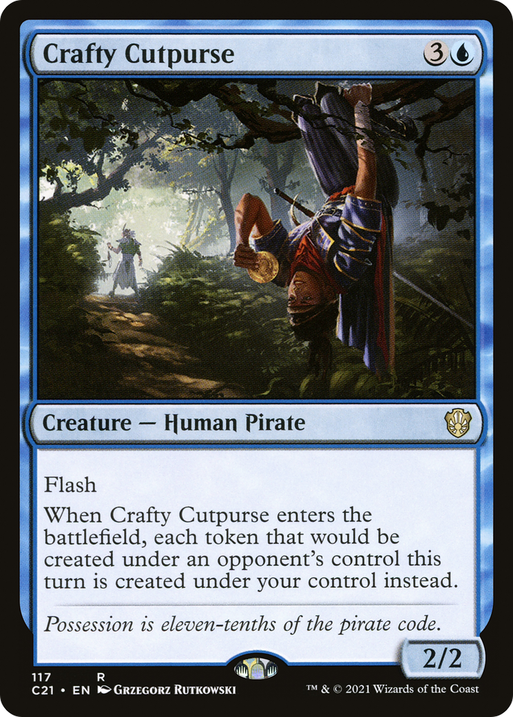 Crafty Cutpurse (C21-117) - Commander 2021