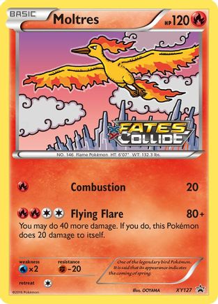 Moltres (Prerelease)  - Holofoil XY Promos - Promo