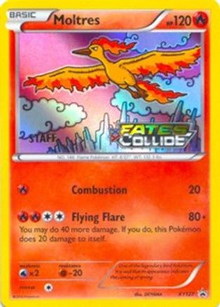 Moltres - XY127 (Prerelease) [Staff]  - Holofoil XY Promos - Promo