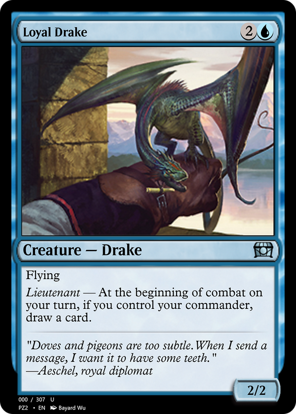 Loyal Drake (PZ2-70757) - Treasure Chest Foil
