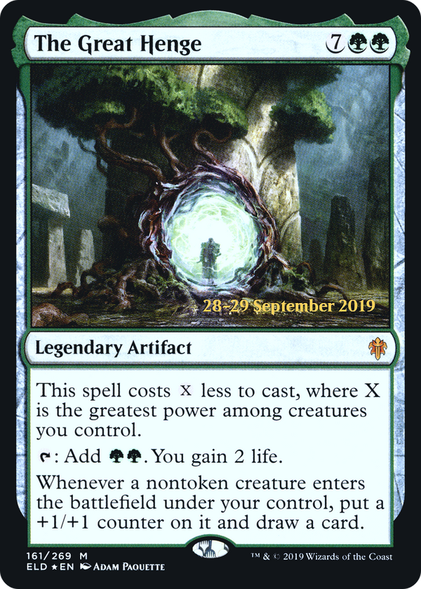 The Great Henge (PRE-161) - Throne of Eldraine Promos Foil