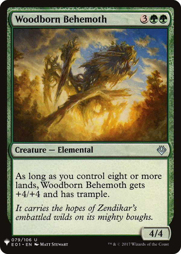 Woodborn Behemoth (LIST-079) - The List