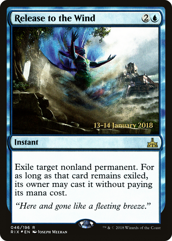 Release to the Wind (PRE-046) - Rivals of Ixalan Promos Foil