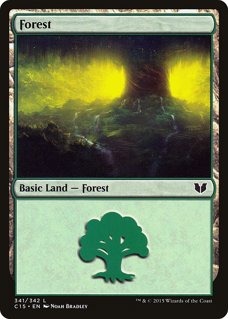 Forest (341) (C15-341) - Commander 2015