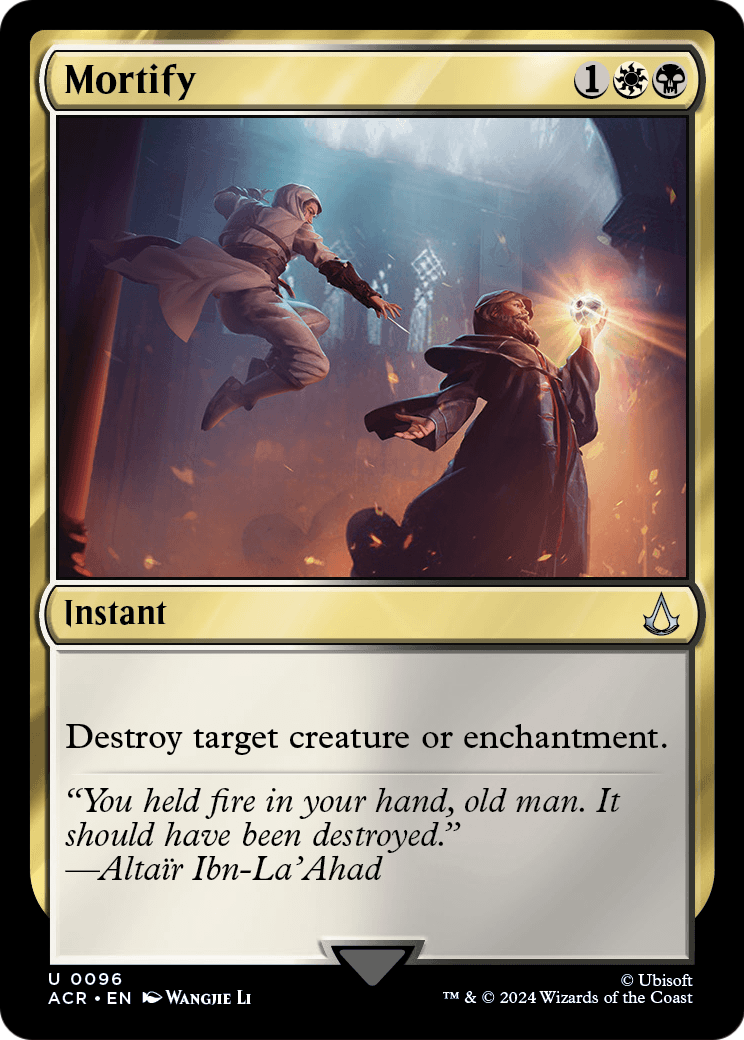 Mortify (ACR-096) - Assassin's Creed Foil