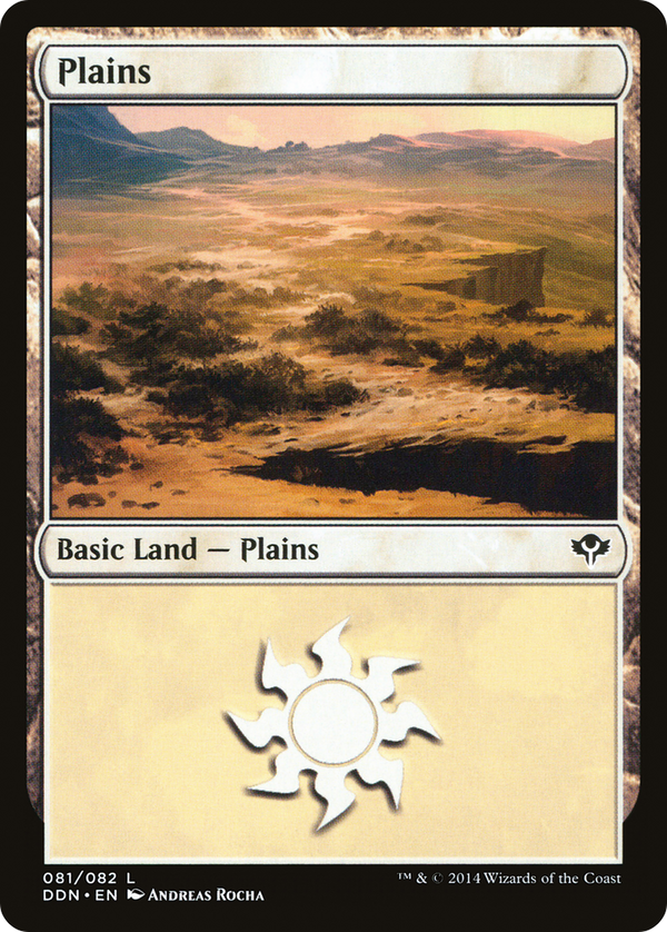 Plains (081) (DDN-081) - Duel Decks: Speed vs. Cunning