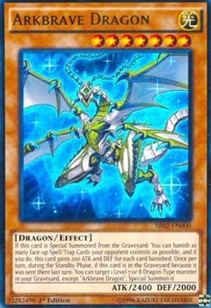 Arkbrave Dragon (SR02-EN000) - Structure Deck: Rise of the True Dragons 1st Edition