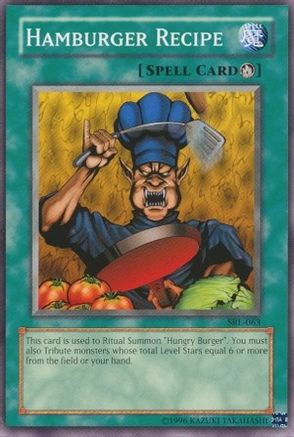 Hamburger Recipe (SRL-063) - Spell Ruler Unlimited