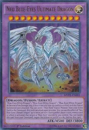 Neo Blue-Eyes Ultimate Dragon (MVP1-EN001) - The Dark Side of Dimensions Movie Pack 1st Edition