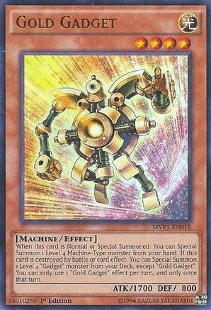 Gold Gadget (MVP1-EN018) - The Dark Side of Dimensions Movie Pack 1st Edition