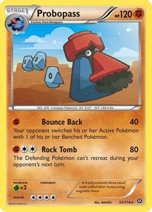 Probopass  XY  Steam Siege - Rare
