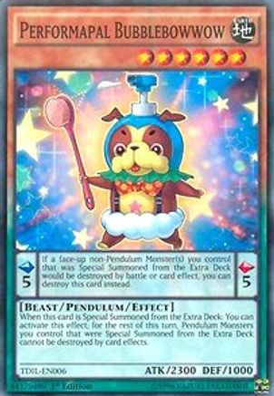 Performapal Bubblebowwow (TDIL-EN006) - The Dark Illusion Unlimited