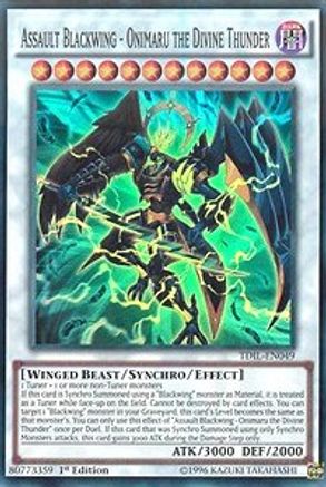 Assault Blackwing - Onimaru the Divine Thunder (TDIL-EN049) - The Dark Illusion Unlimited