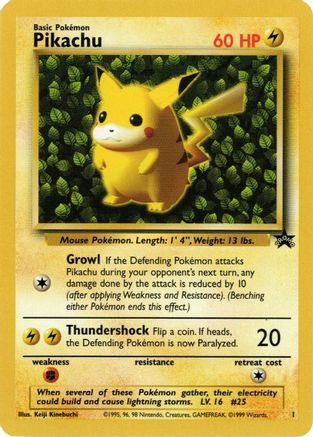 Pikachu (1) (1) 001  WoTC Promo - Promo