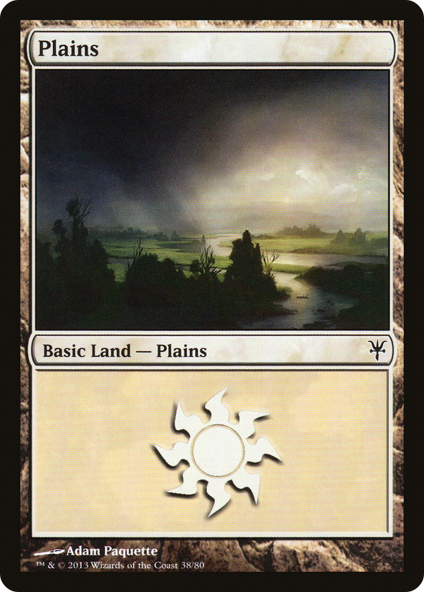 Plains (38) (DDK-038) - Duel Decks: Sorin vs. Tibalt