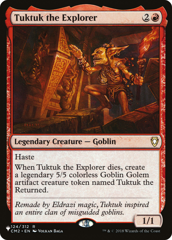Tuktuk the Explorer (LIST-124/312) - The List