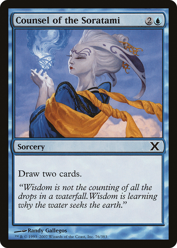 Counsel of the Soratami (10E-076) - Tenth Edition
