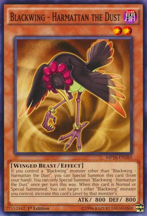 Blackwing - Harmattan the Dust (MP16-EN185) - 2016 Mega-Tins Mega Pack Unlimited
