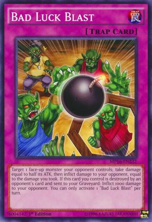 Bad Luck Blast (MP16-EN232) - 2016 Mega-Tins Mega Pack 1st Edition