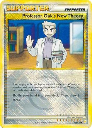 Professor Oak's New Theory - 101/123 (League Promo)/123  - Reverse Holofoil League & Championship Cards - Promo