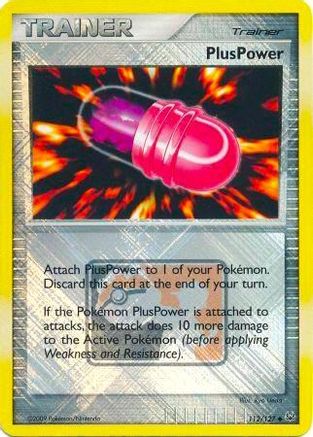 PlusPower - 112/127 (League Promo)/127  - Reverse Holofoil League & Championship Cards - Promo