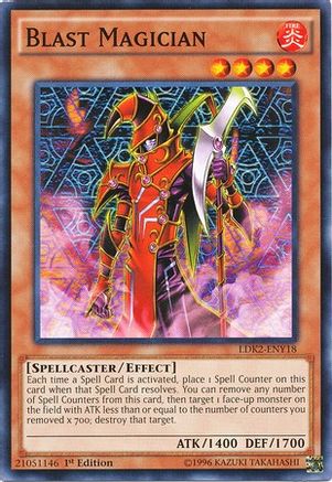 Blast Magician (LDK2-ENY18) - Legendary Decks II 1st Edition
